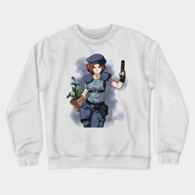 jill Crewneck Sweatshirt by fancy ghost